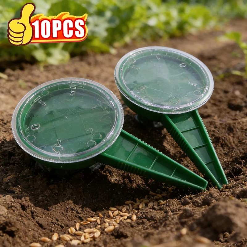 Seminatrice Garden Manual with 5 Adjustable Outputs for Semina Precise of Flowers, Vegetables, Grasses and Plants
