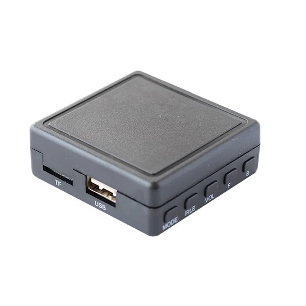 Cavo Adattatore AUX USB TF a 12 Pin con Microfono per Radio Ford 6000CD Progettato per Integrazione Stereo di Fabbrica e Streaming Audio