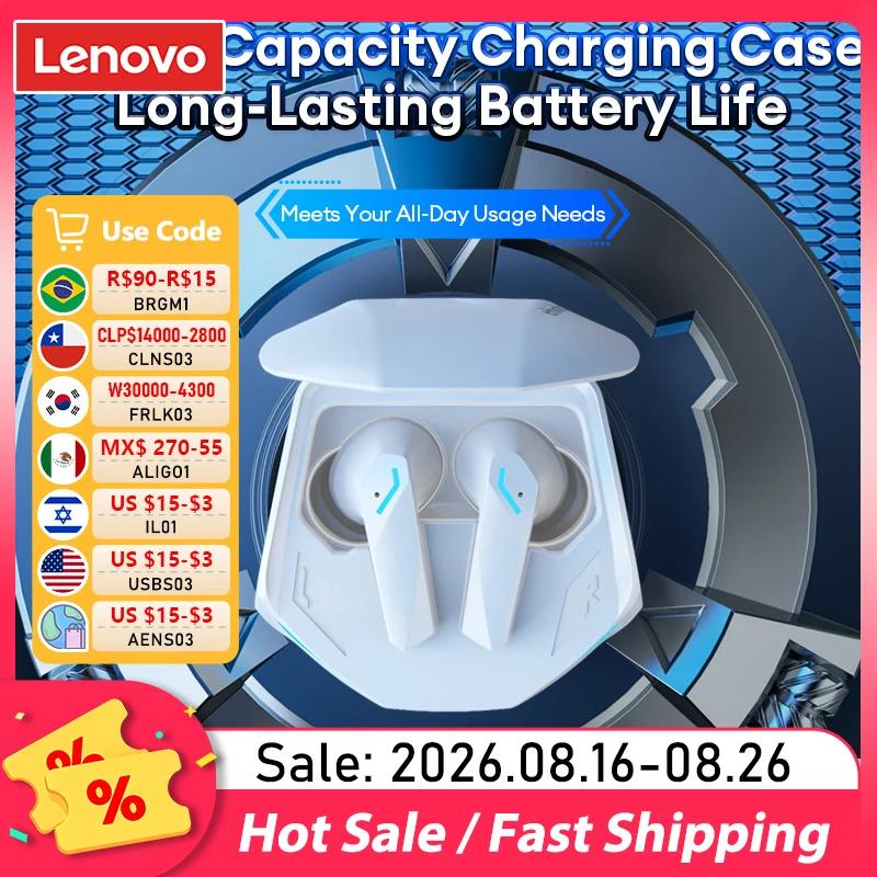 Lenovo GM2 Pro 100% Original Wireless Bluetooth Headphones, High Quality TWS Gaming Headphones with Noise Cancellation and Multi- Compatibility Device