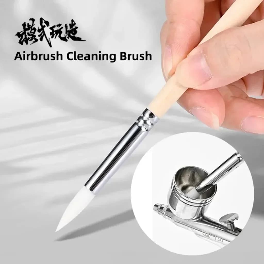 Hobby Model Building DIY Accessories Tool Airbrushing Brush Quick Cleaning Corrosion Resistance MS138 MoShi Airframe