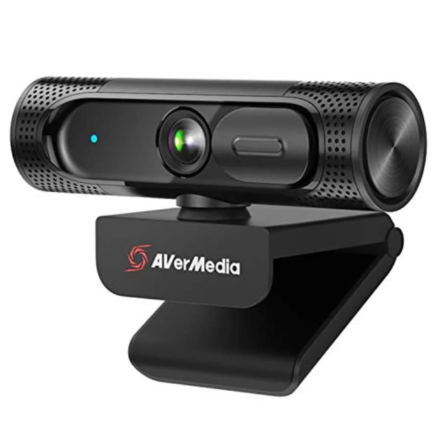 Webcam Live Streamer CAM 315 1080p 60fps with Recording and Microphones, Fixed Fire Mass, Wide Adjustable Visive Field, Compatible with S