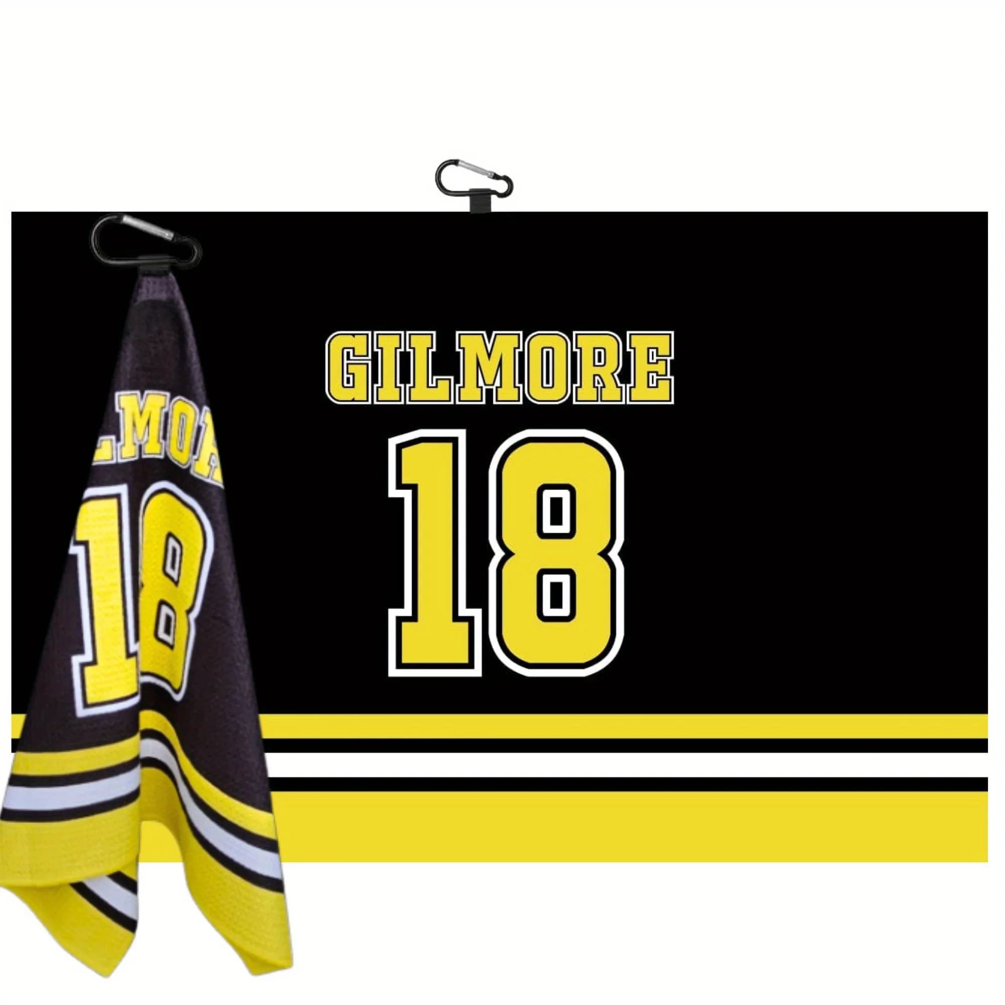 Happy Gilmore Waffle Asciugamano da golf di grandi dimensioni Clean Golf Club Ball Premium Strength Ultra assorbente Gear Happy Men Gilmore 18 Golf