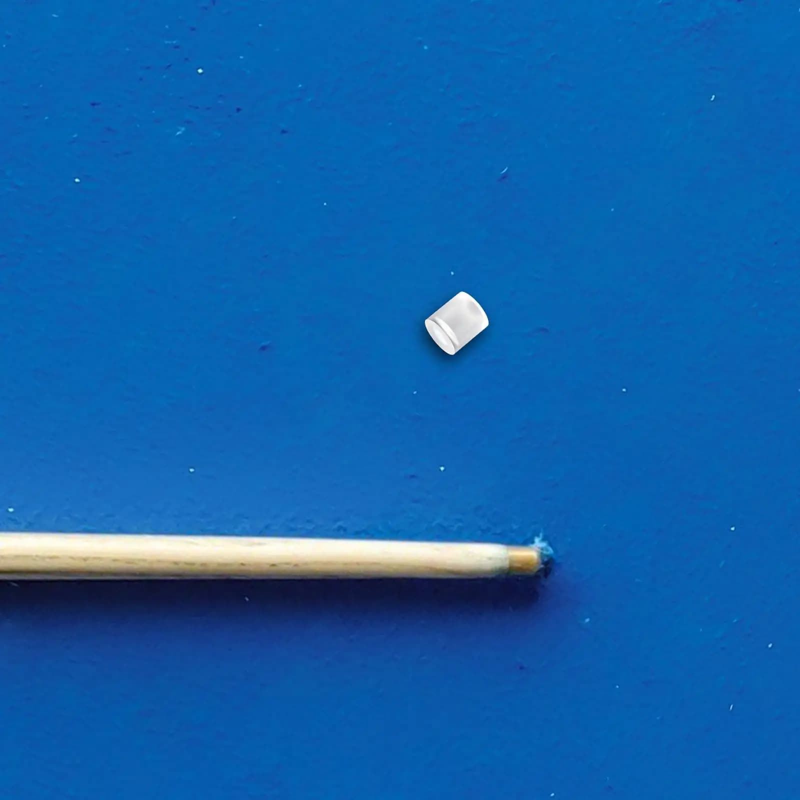 Billiard Cue Clamp, Pool Tip, Lightweight, Professional, Acrylic Billiard Accessory, Repair, Easy Assembly, Component Tube
