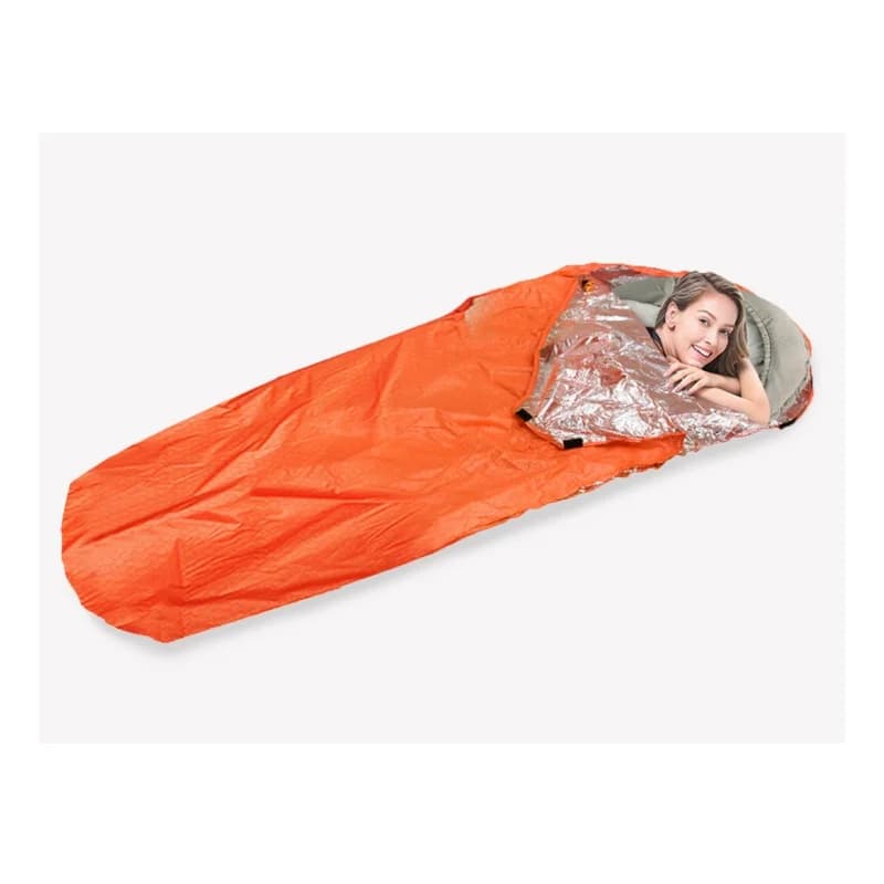 Pelo Singolo Portatile and Reusable 200x72cm for Survival, Camping, Travel, Hiking, Emergency, Mantiene al Caldo