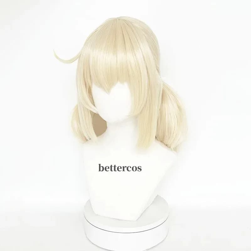 Parrucche NewKlee Bionde Capelli sintetici resistenti al calore Klee Cosplay + Parrucca Cap2025
