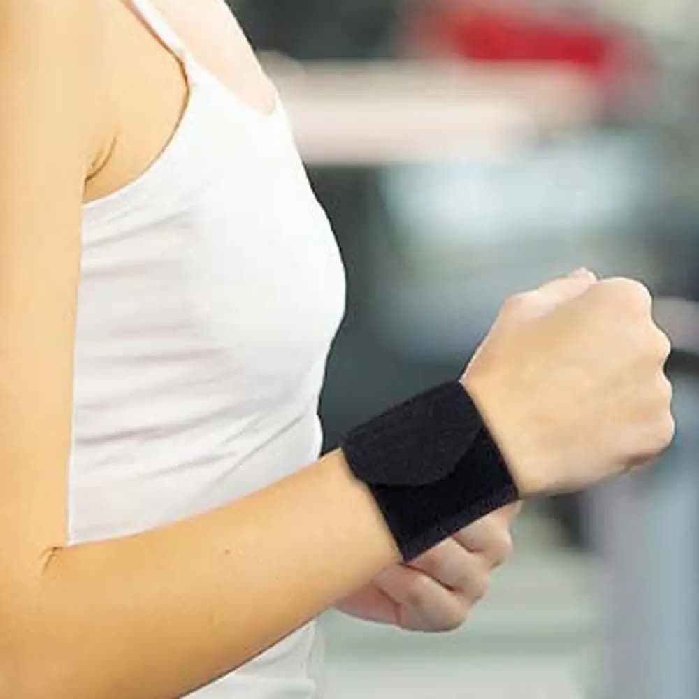 Supporto da Polso Regolabile per Palestra, Compressione del Tunnel Carpale, Protezione per Tennis e Sport, Supporto per Polso e Palmo