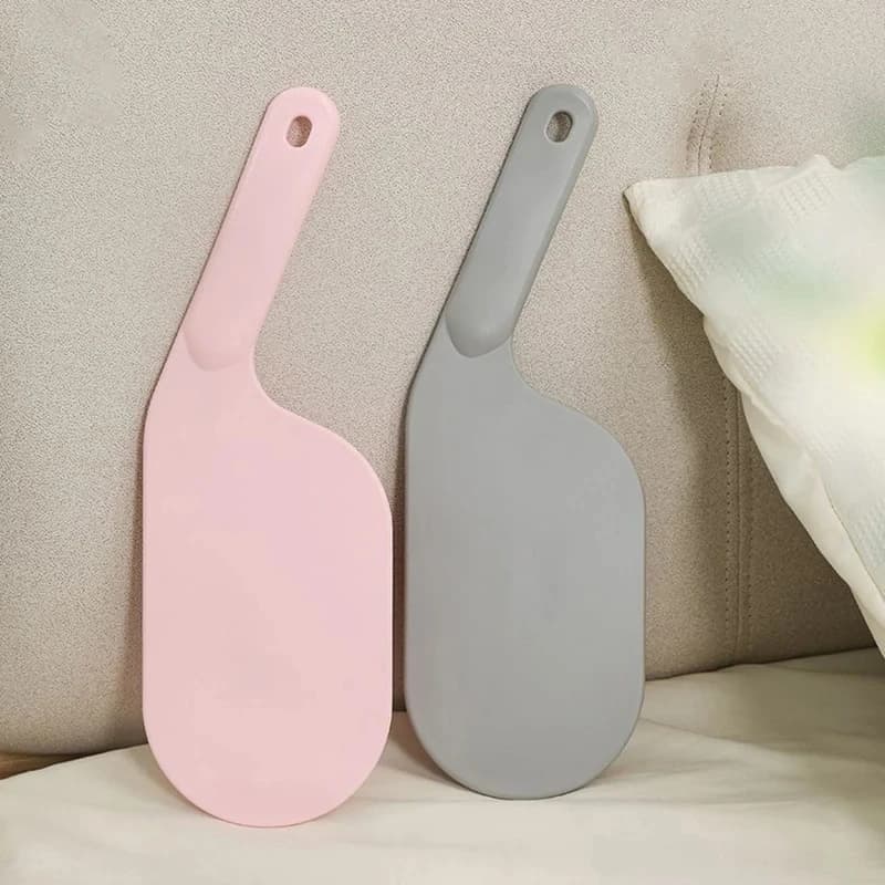Strumento per Arricciare le Lenzuola, Paletta in Plastica Resistente, Ausilio per la Cucitura delle Lenzuola, Assistente per il Cambio Lenzuola