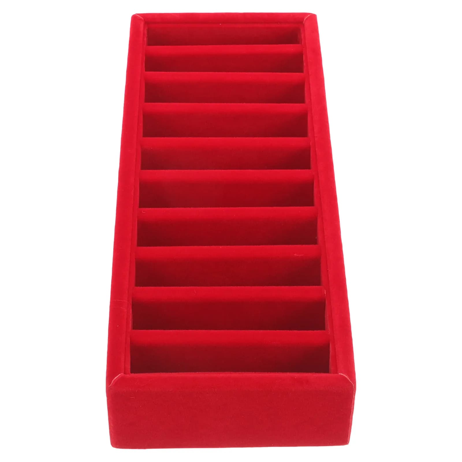 Organizzatore Compatto da Scrivania per Nastri, Scatola Multi-Griglia per Nastri Artigianali, Porta Nastri per Fasce, Organizzatore Portatile per Nastri Regalo