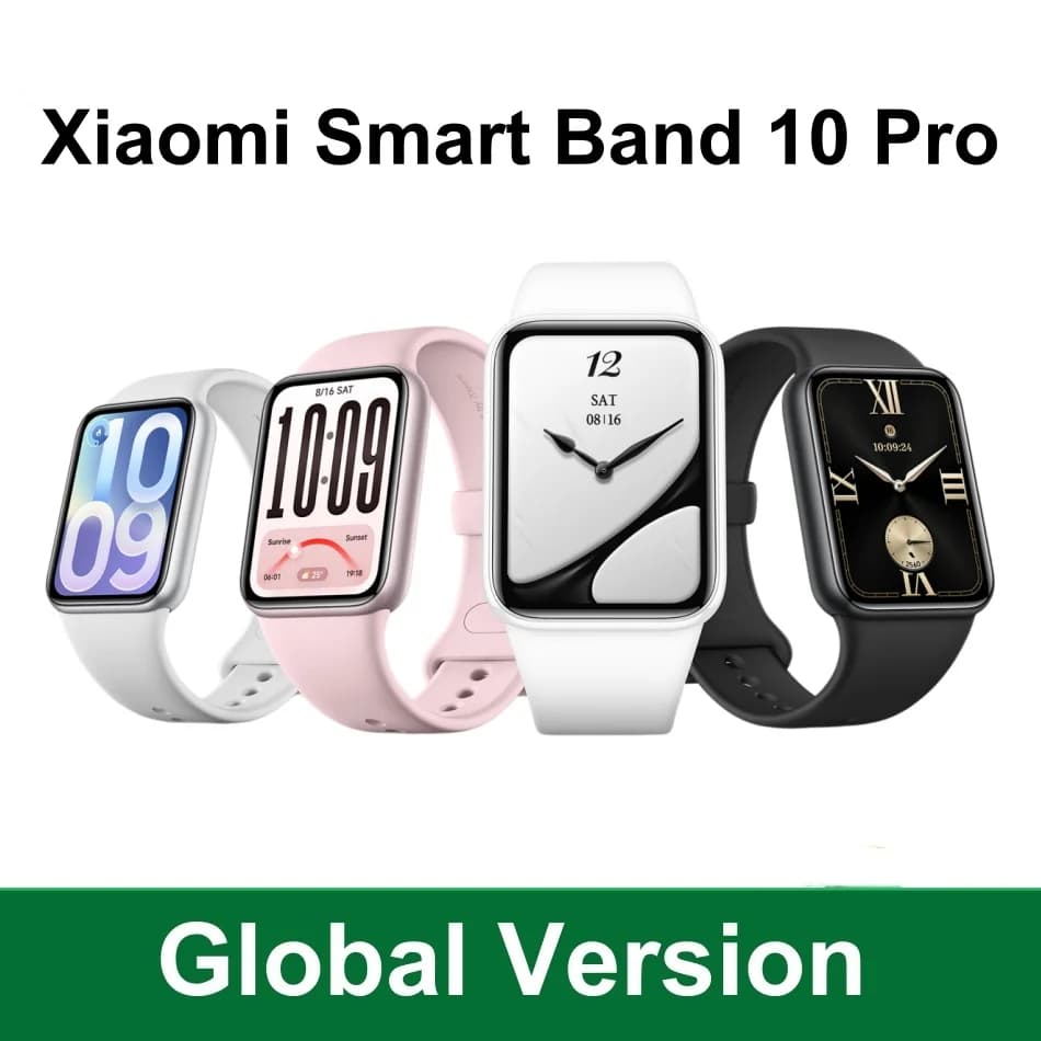 Versione globale originale Xiaomi Smart Band 9 Pro Smartband 1.74 "Display GPS Ossigeno nel sangue Sport Smart Watch Bracciali Mi Band