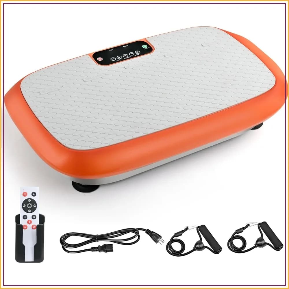 Vibration Plate Exercise Machine for Weight Loss, 99 Adjustable Speeds Full Body Shaker for Home Fitness