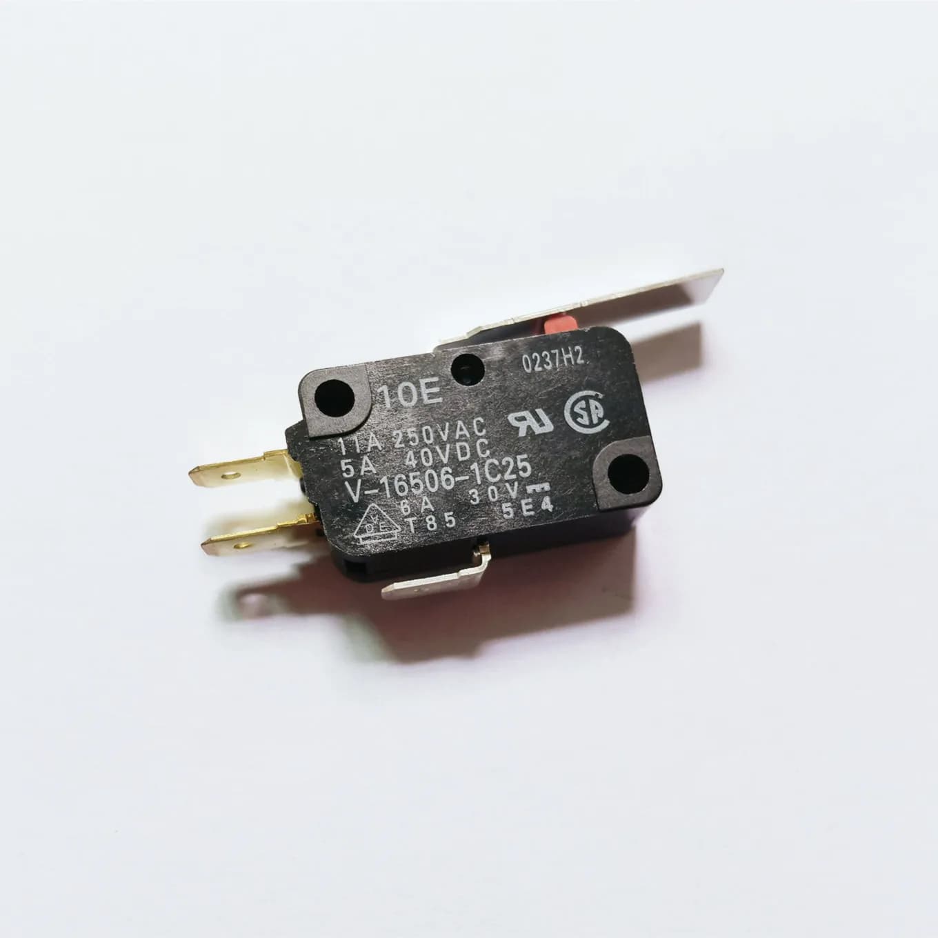 Nuovo originale al 100% V-16506-1C25 piccolo limite di corsa microinterruttore manico a pendolo premere reset 11A 250VAC 5A 40VDC