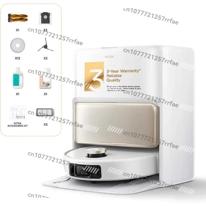 V50 ultra-complete robot vacuum cleaner combination mop self-cleaning 24KPa super suction obstacle avoidance household pet AI