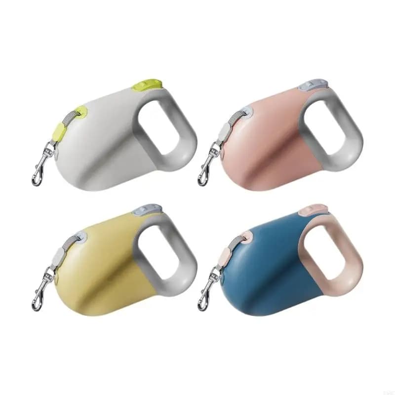 Corda per cani retrattile ergonomica 289 g Corda riflettente sottile Sostanza ABS permanente