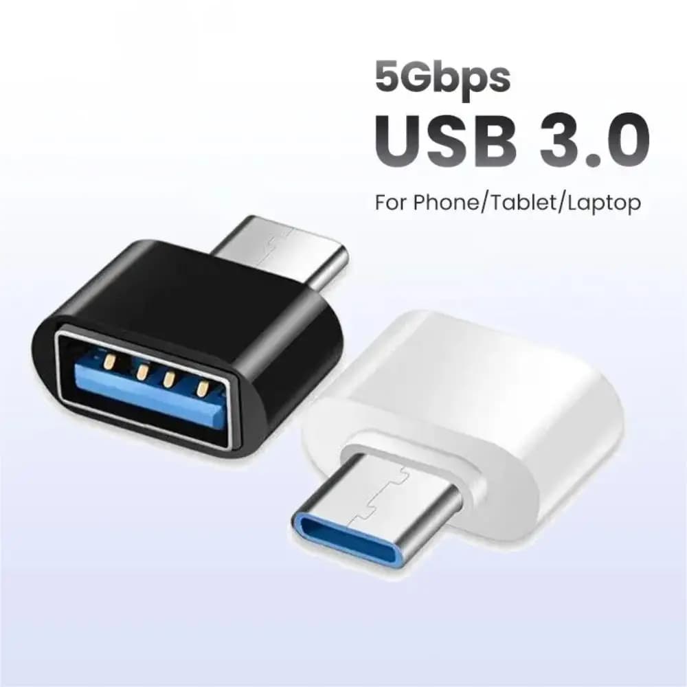 Mini Type C to USB 3.0 USB-C Male OTG Adapter Female Data Connector for MacBook ProiPadMini 6/ProMacBookAirType CDevice