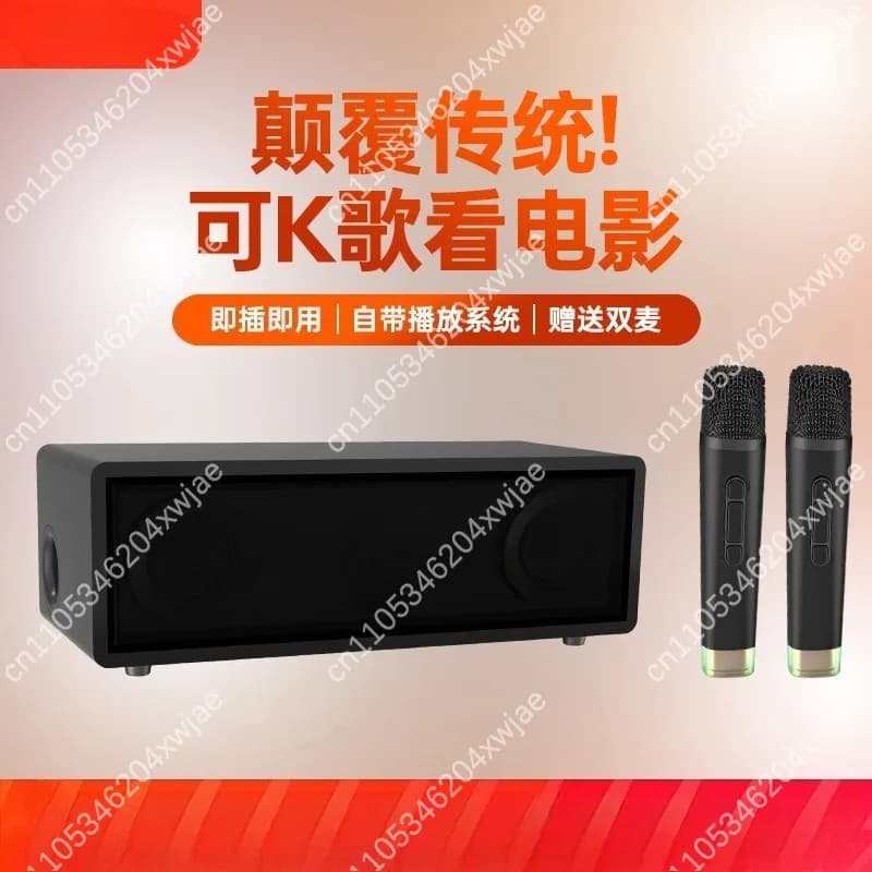 Macchina per Karaoke Portatile con Altoparlante Bluetooth e Microfono Wireless K3 Tutto-in-Uno ad Alta Potenza per Canto all'Aperto e Feste in Casa