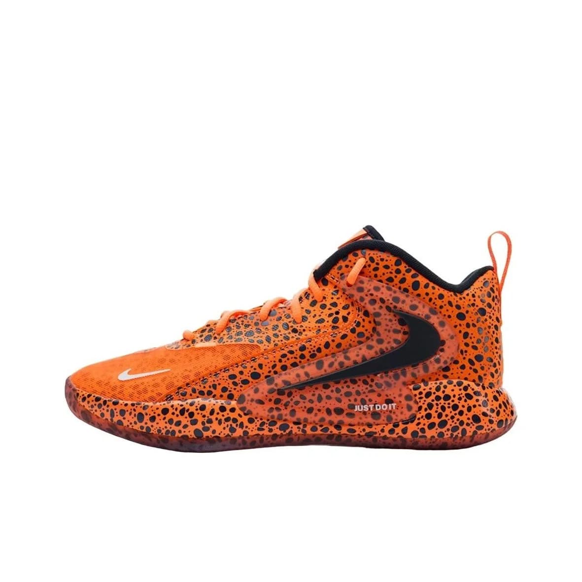 Nike React HyperSet Slip Resistant Abrasion Resistant Mid top Volleyball Shoes Men's Orange FV3687-900
