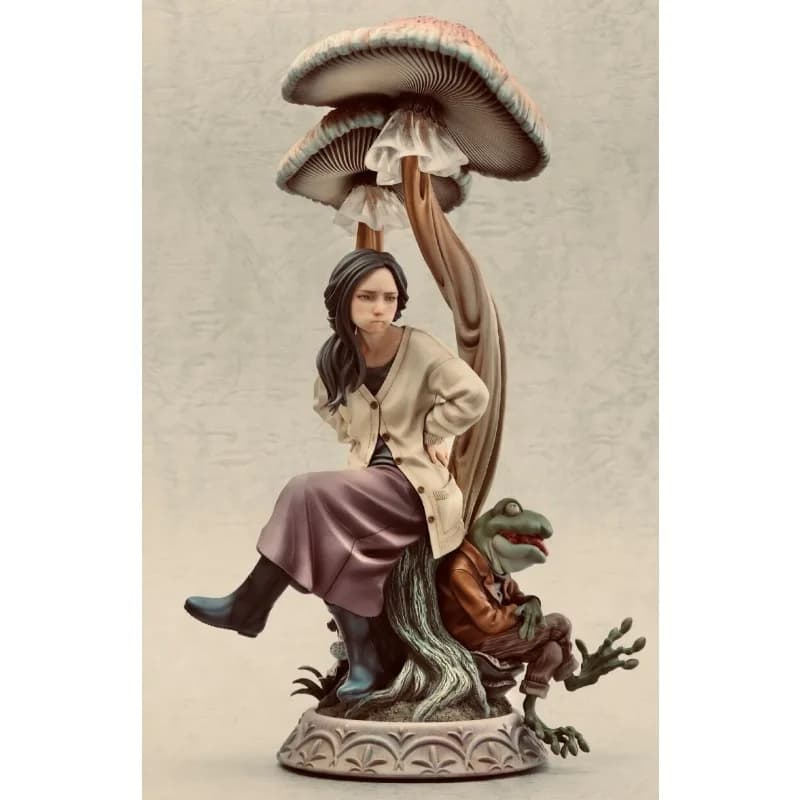 Nuova statuetta anime GK Take Your Time Girl, figura kawaii in resina, modello bianco fai da te, giocattolo, ornamento, regalo.