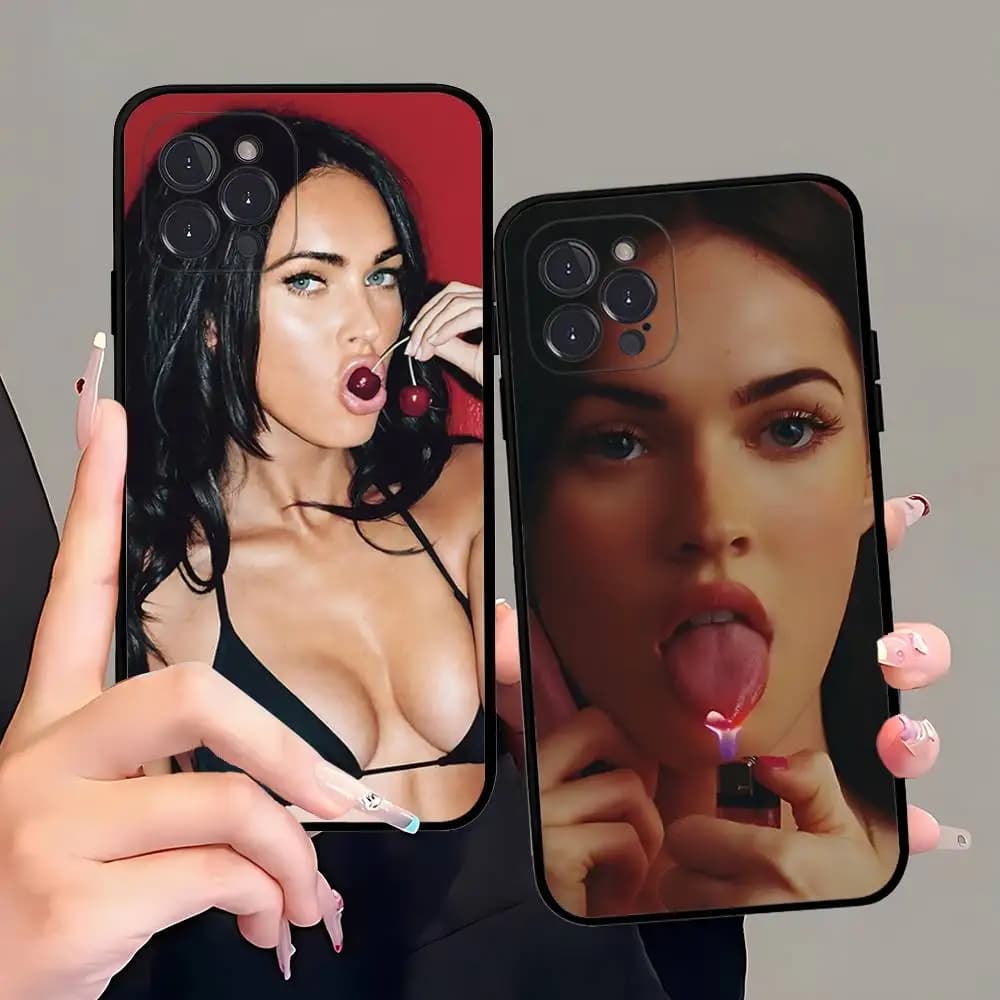 Jennifers B-Body Megan Fox Phone Case For IPhone 16 Pro Max 15 17 Plus 14 13 12 Mini 11 Black Cover