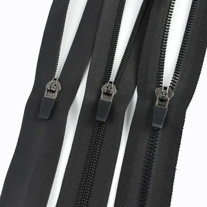 30/50P 3 # 5 # Cursore per cerniera inversa in resina per cerniera in nylon Giacca Borsa Cerniere Vestiti Cappotto Estrattore per cerniera Riparazione Accessori per cucito fai-da-te