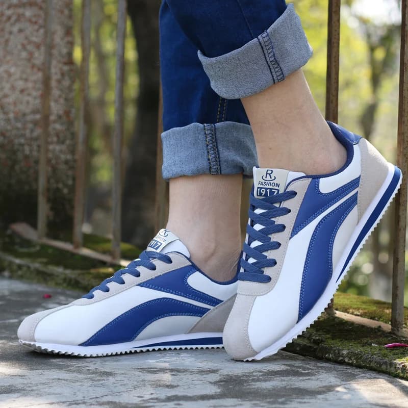 Breathable Men Casual Shoes Mens Lightweight Marathon Running Shoes Mesh Tennis Sneakers Comfortable Jogging Sport Shoes Zapatos