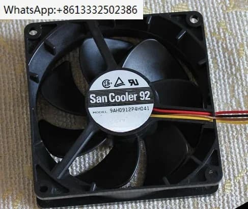 Ventilatore muto a doppia sfera da 9x9 cm con proiezione fai-da-te