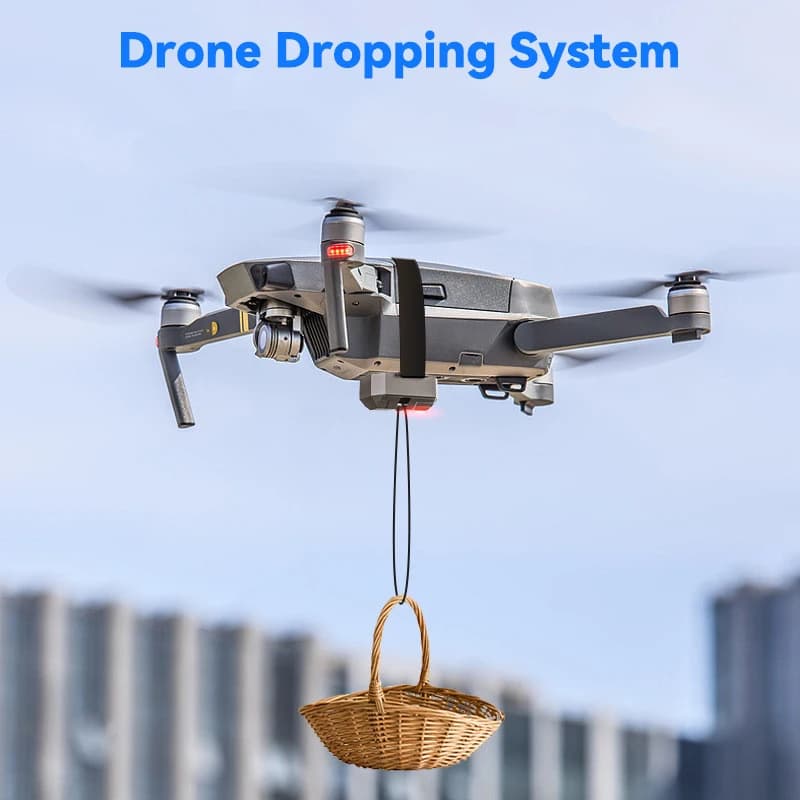 Drone Airdrop System per DJI Mini 3 Pro/Mini 3/Mini 2 SE/Mavic 2/2S /Phantom 3 4/4 Pro per la scena di matrimonio Esche da pesca Salvataggio