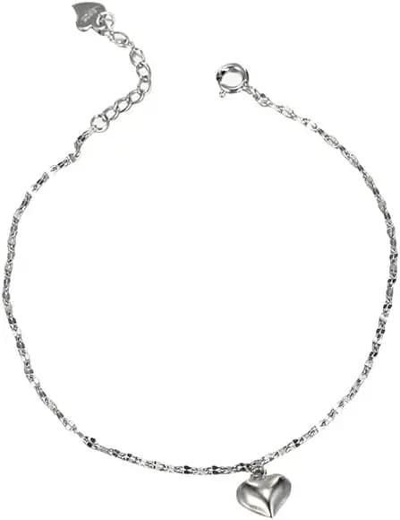 Bracciale in argento S925 da donna con ciondolo a forma di labbra, versione coreana, piccolo regalo raffinato per la fidanzata.