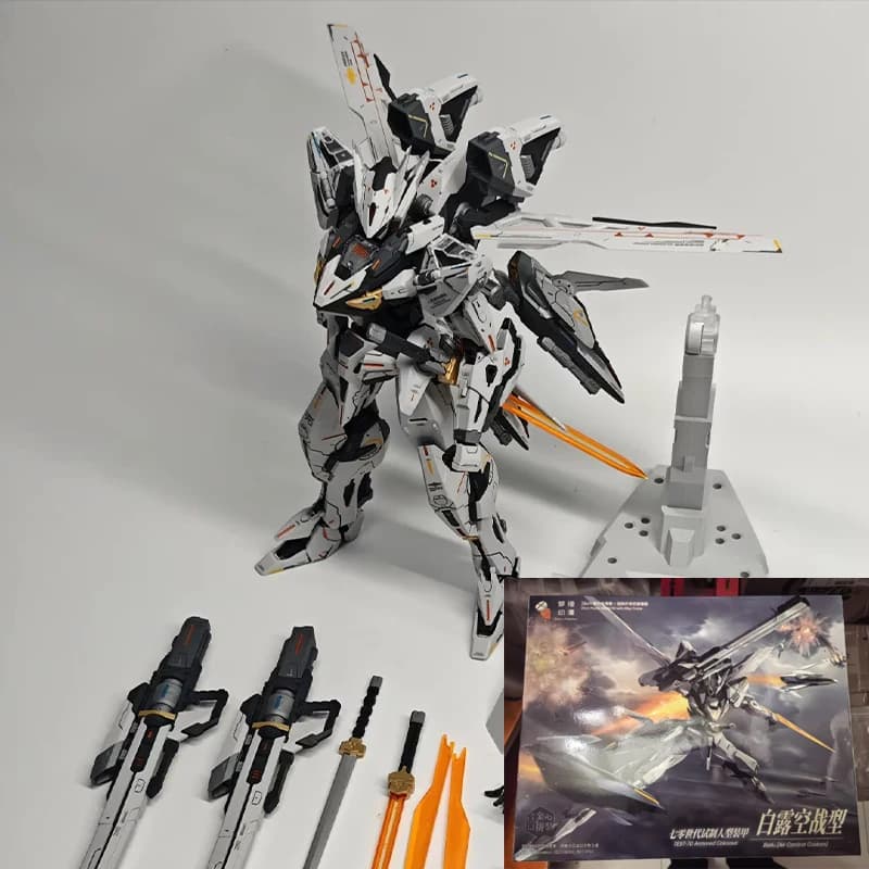 Disponibile Origine Robox Animazione Bailu Air Combat Telaio in lega personalizzato Assemblaggio Mecha Modello Giocattoli Test-70 Colosso corazzato