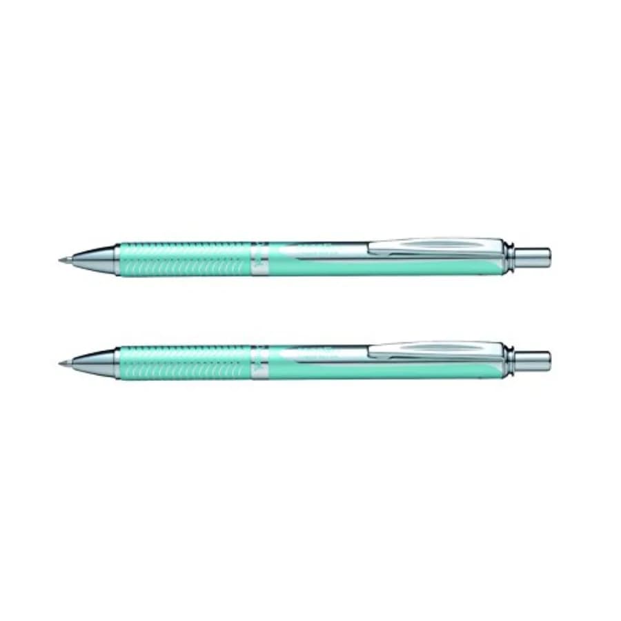 2 X BL407LSA EnerGel Alloy RT Roller Ball Retractable Gel Pen PENBL407LSA