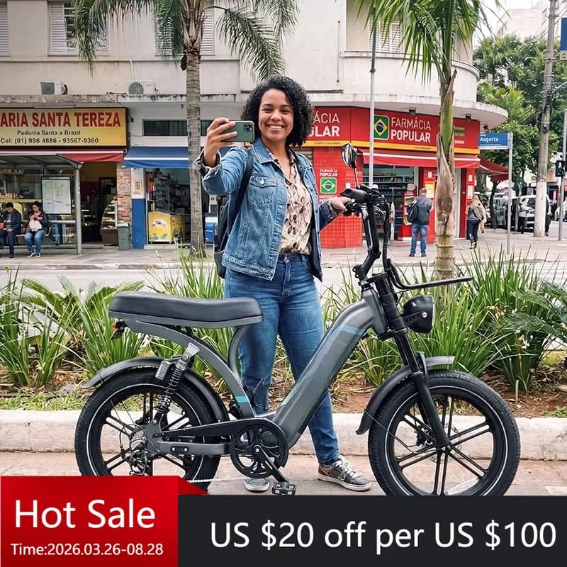 Tc Oci 15ah double rear wheel motor electric bicycle 48v lithium battery factory direct sales Ebike Q8 adult fat tire
