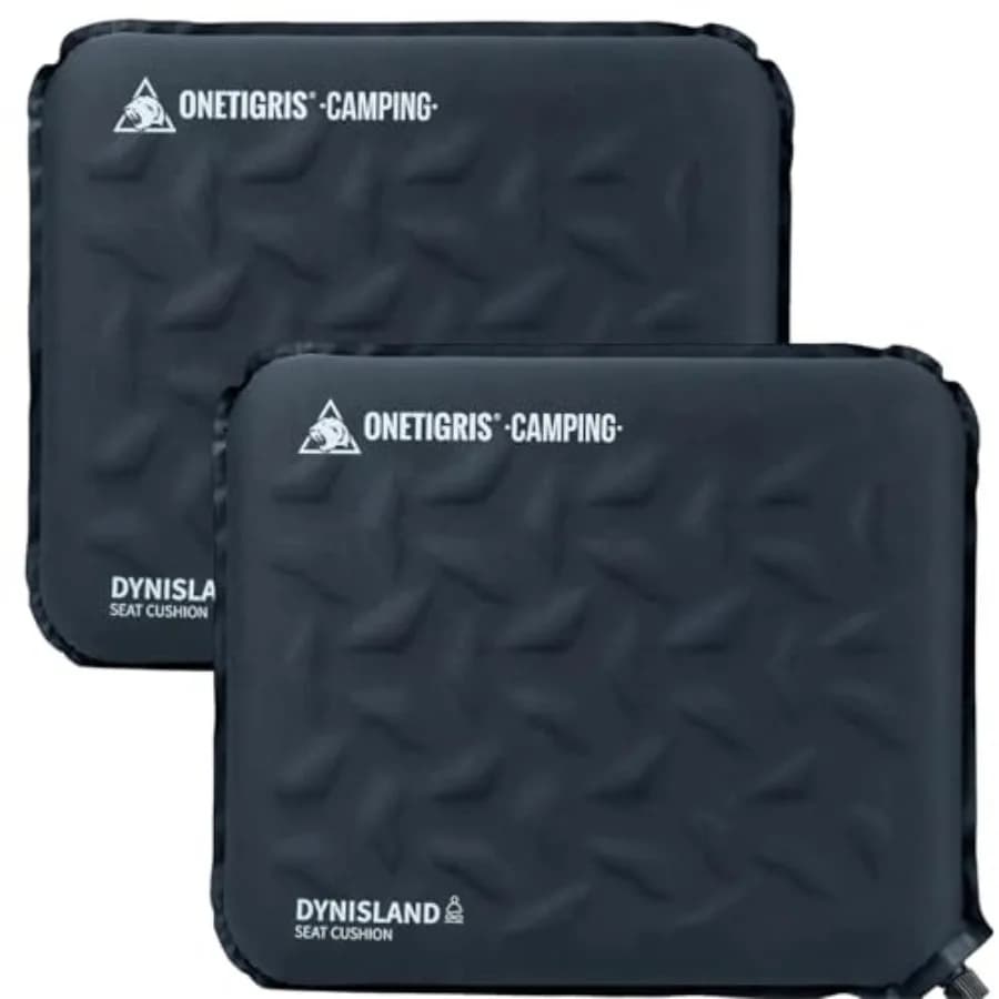 Cuscino Gonfiabile per Seduta - Leggero e Impermeabile, Cuscino da Campeggio Gonfiabile, Cuscino da Viaggio, Cuscino per Stadio, Sedia da Ufficio C