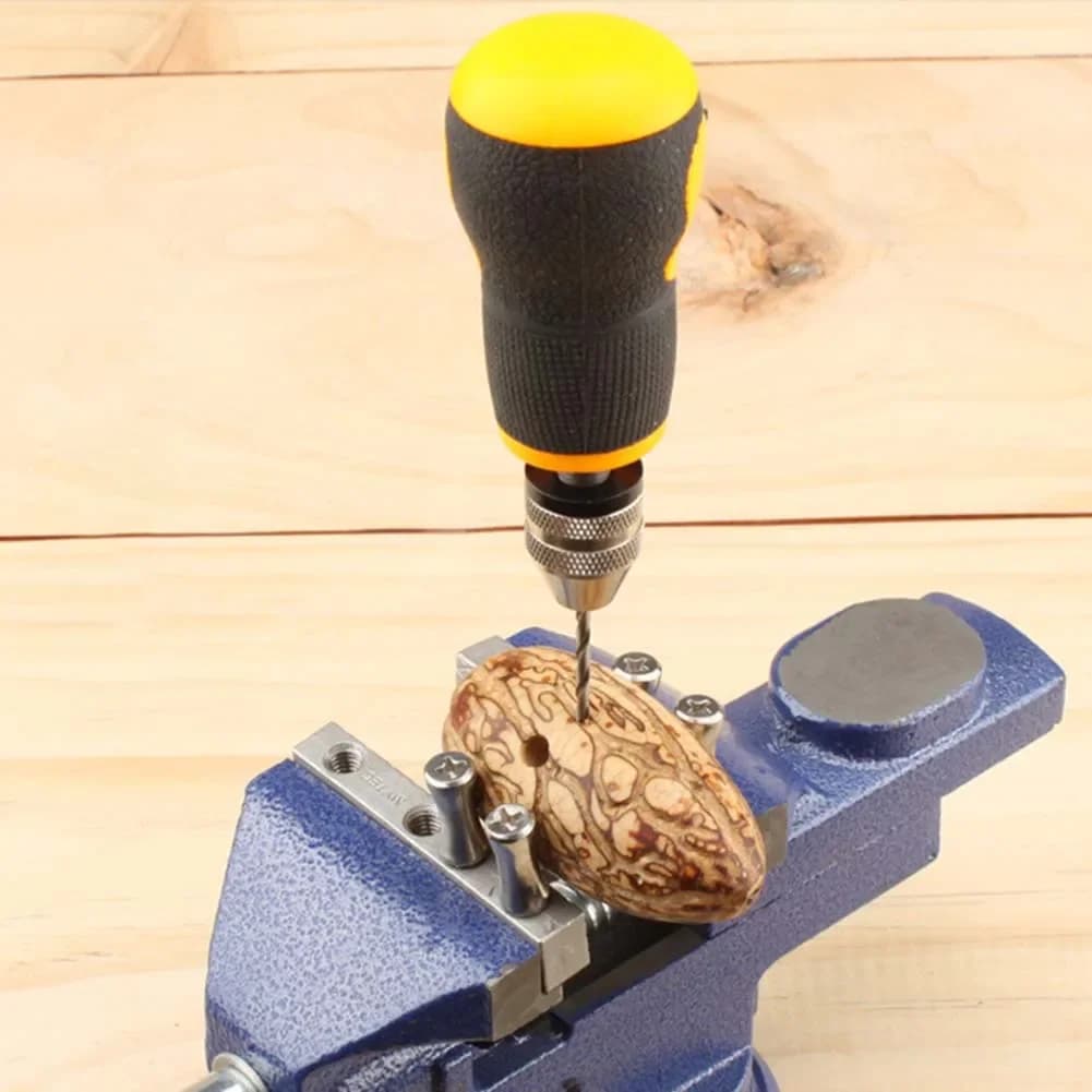 Mini punte da trapano a mano pin morsa punte elicoidali a mano punte da trapano da 0,8-3 mm per resina polimerica argilla strumenti artigianali gioielli fai da te creatore di fori