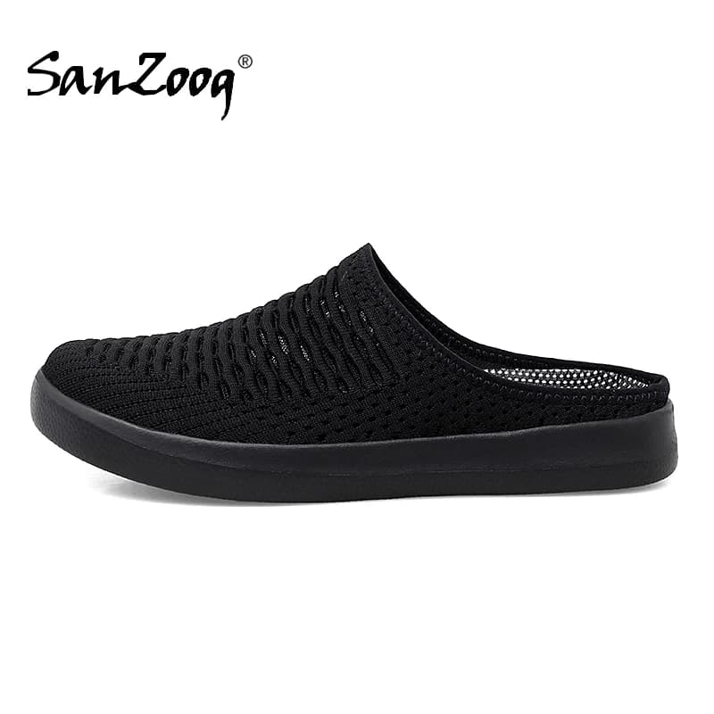 Half Men's Shoes Slippers Summer Shoes Network Unisex Women's Indoor Outdoor Light Plus Big Size 49 50 51 52 53 54