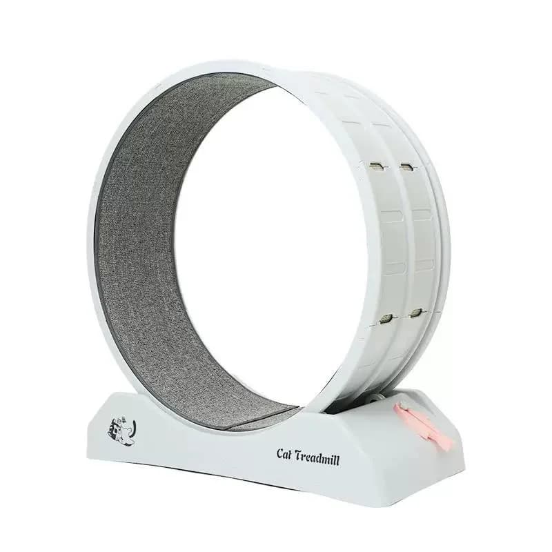 Cat Exercise Easy-to-Install Pet Material Wheel Exerciser Cat Fitness Most Pet Interactive Movement Toys Electric Tread Mill