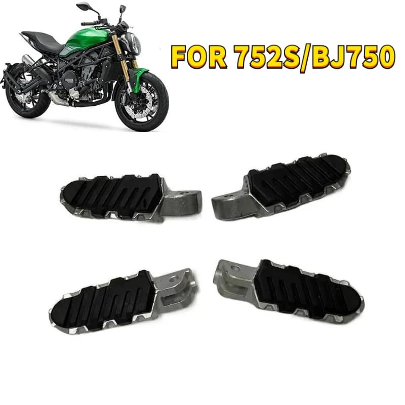 Adatto per pedali Benelli 752S/BJ750 originali 752S pedali anteriori posteriori sinistro e destro pedali e poggiapiedi accessori moto