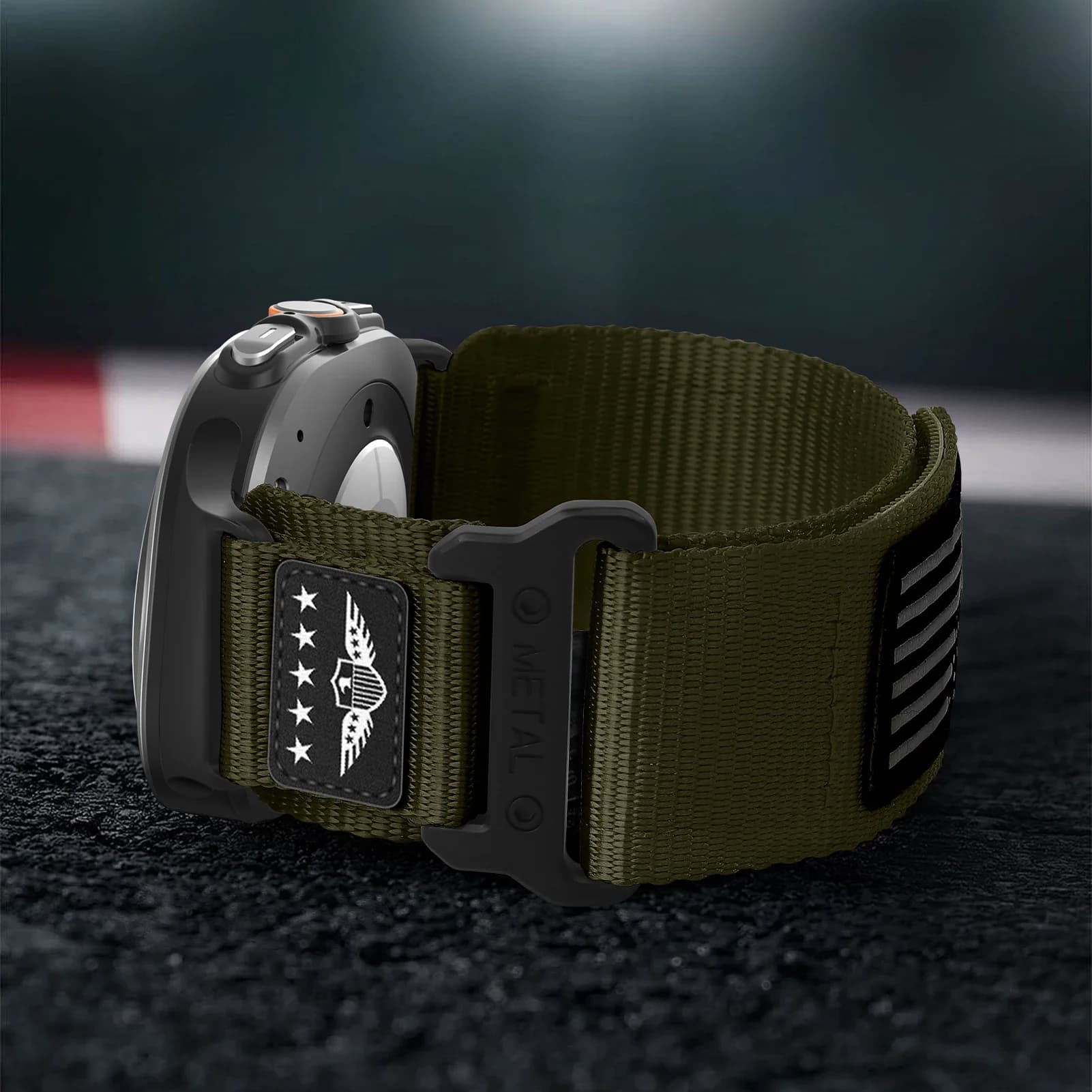 Cinturino sportivo per Samsung Galaxy Watch Ultra Strap 47mm accessori Cintura da polso in nylon braccialetto regolabile correa Galaxy watch 7 Ultra