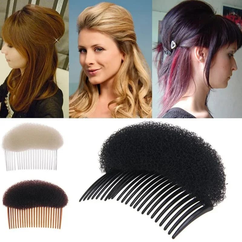 Soffici cuscinetti per capelli Frangia pubblicata Principessa Testa Bun Maker Capelli Soffici Clip per capelli Aumentatore Clip per acconciature Bastone Tornante Copricapo