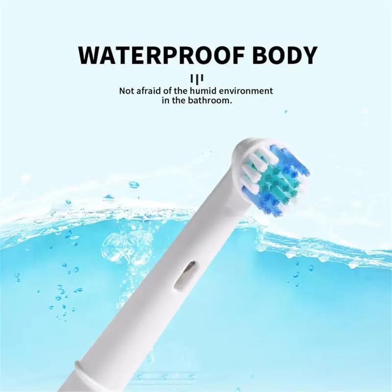 8 pcs/12 pz head brush soft hair whitening electric ultrasound replace oral cleaning supplies for home