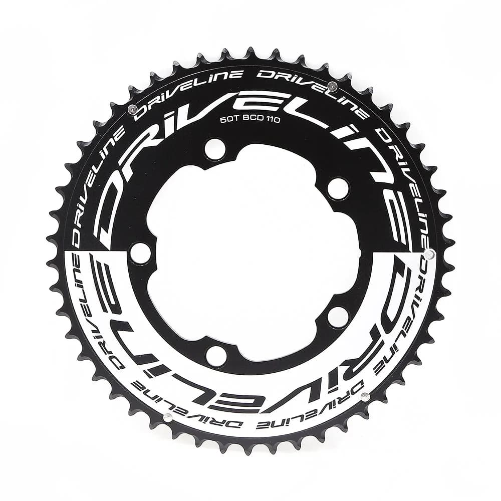 DRIVELINE CNC 50/52/53/54/55/56/58T bici da strada TT corona 110BCD 9/10/11s