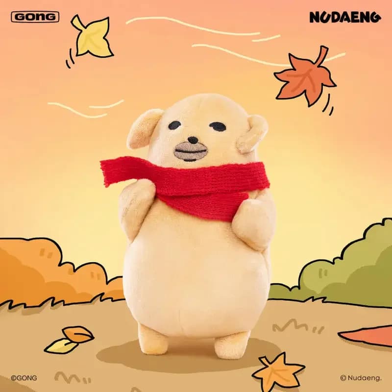 POPMART GONG Nudaeng Series Plush Whimsical Blind Box Toys Kawaii Anime Action Figure Surprise Guess Bag Mystery Box