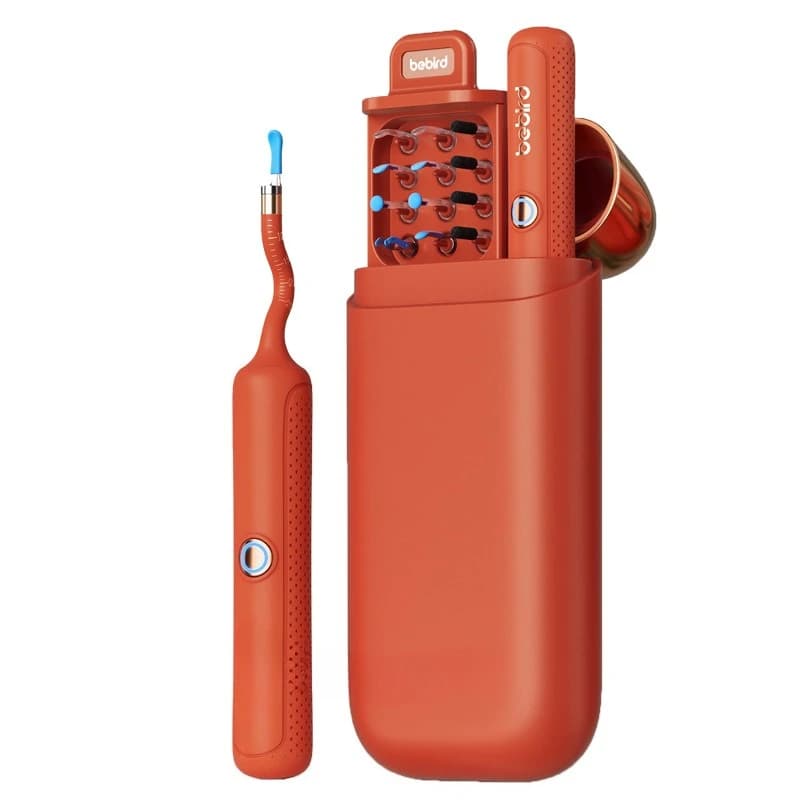 Set di strumenti per la raccolta dell'orecchio con morsetto visivo wireless e artefatto