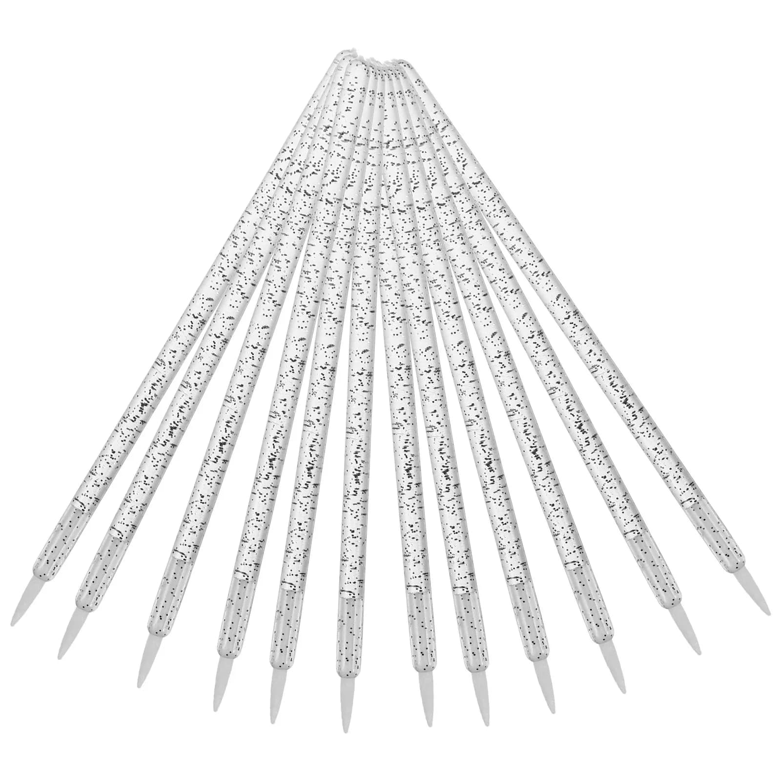 Pennelli Monouso in Nylon per Eyeliner, Applicatore a Punta Fine per Trucco Occhi di Precisione, Matite Labbra, Dettagli Ombretto, Pennello Portatile