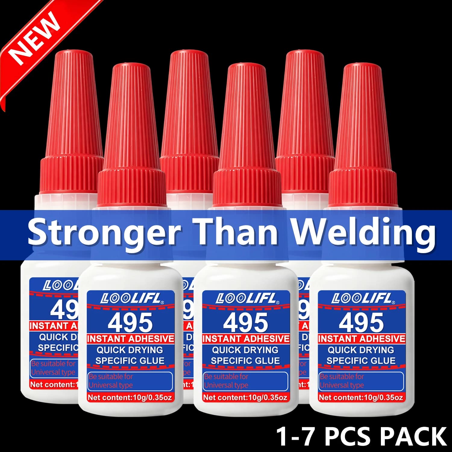 10ML All Purpose Super Glue Fast Drying Clear Strong 495 Instant Adhesive For Ceramic Wood Glass Various Materials Repair Toos