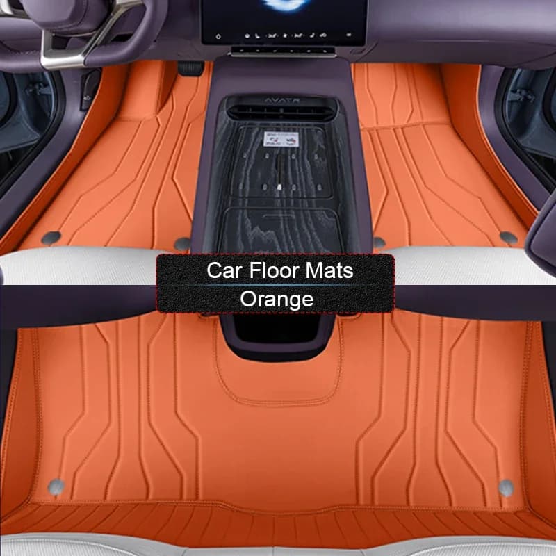 Personalized Leather Car Feet Protective Car Mat Waterproof Luxury Non-slip Accessories for AVATR 12 2024-present