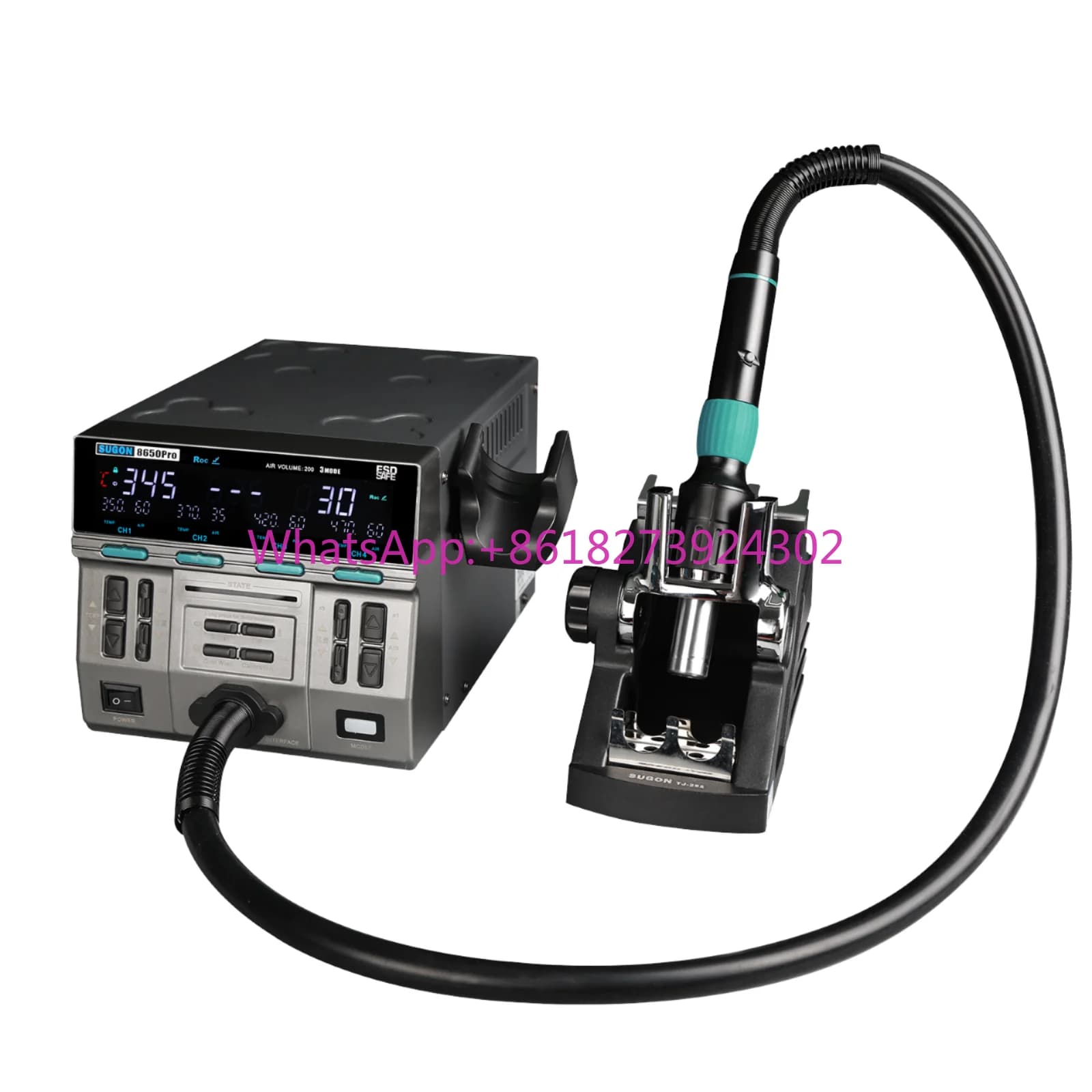 Offerta veloce RTS Sugon 8650 Pro Curved. Pistola ad aria calda ROC Mod aggiornata Proteggi IC PCB Pistola termica professionale