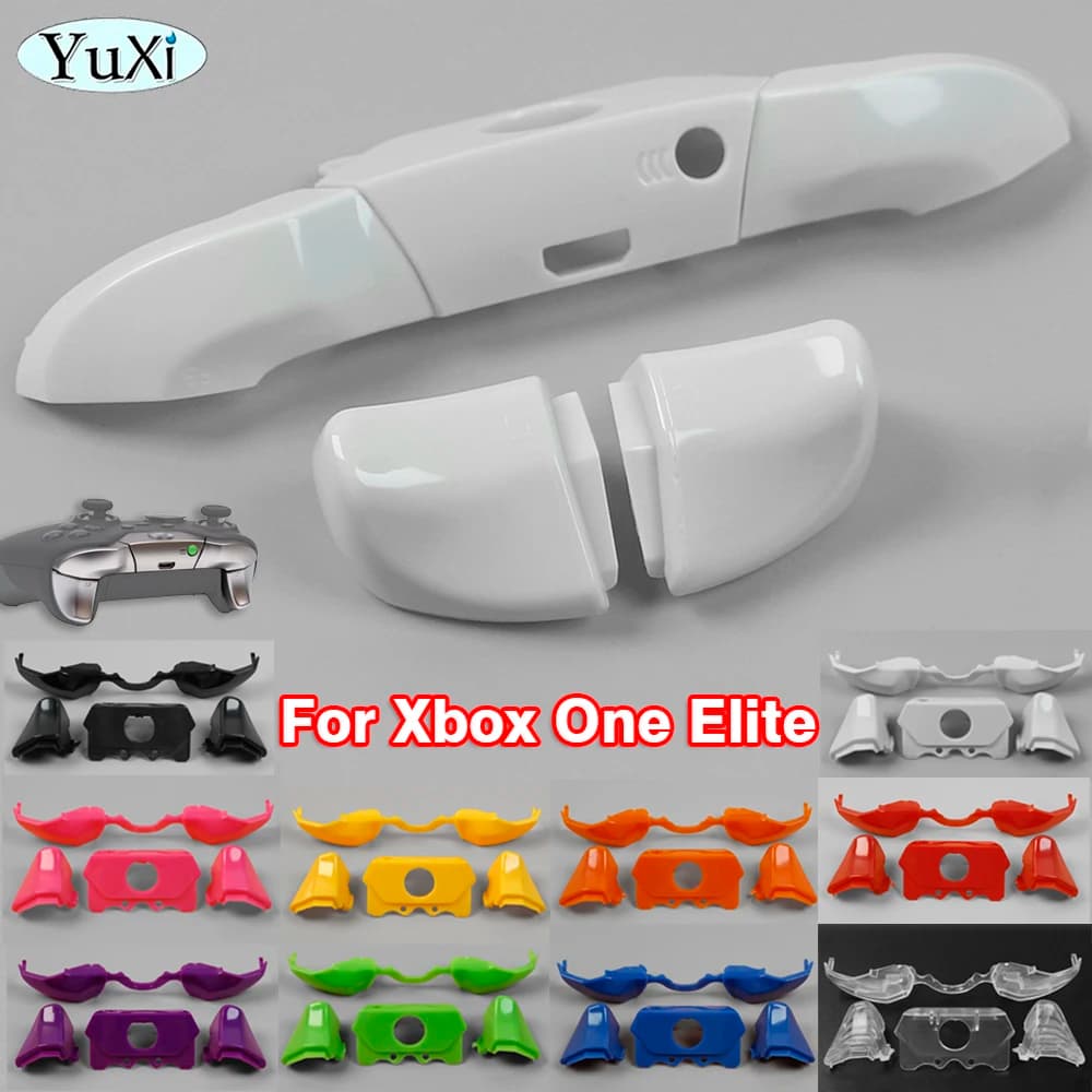 1Set per Xbox One Elite RB LB pulsante Trigger paraurti Kit Mod Elite1.0 V1 Controller Gamepad accessori di riparazione di ricambio
