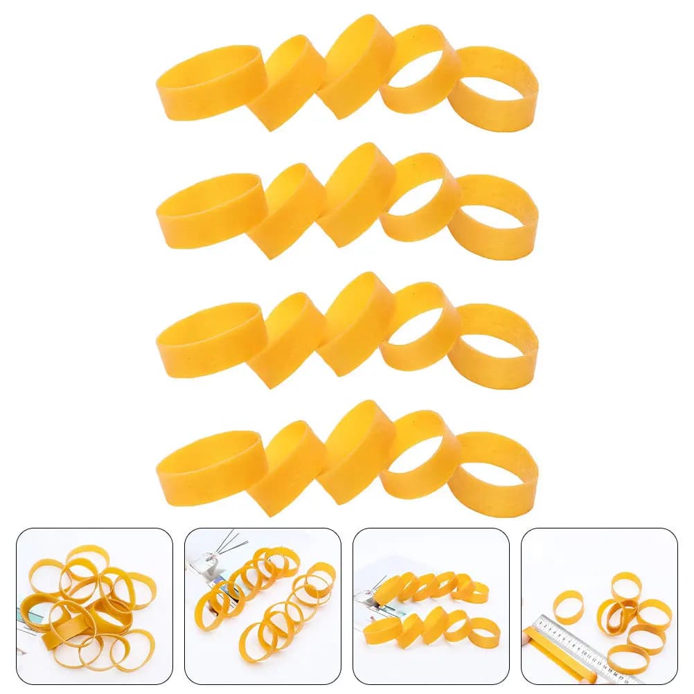 1Set Premium Quality Ski Brake Retainer Rubber Band for Snowboard Binding Strong Yet Flexible Widen Rubber Ring Outdoor Sports
