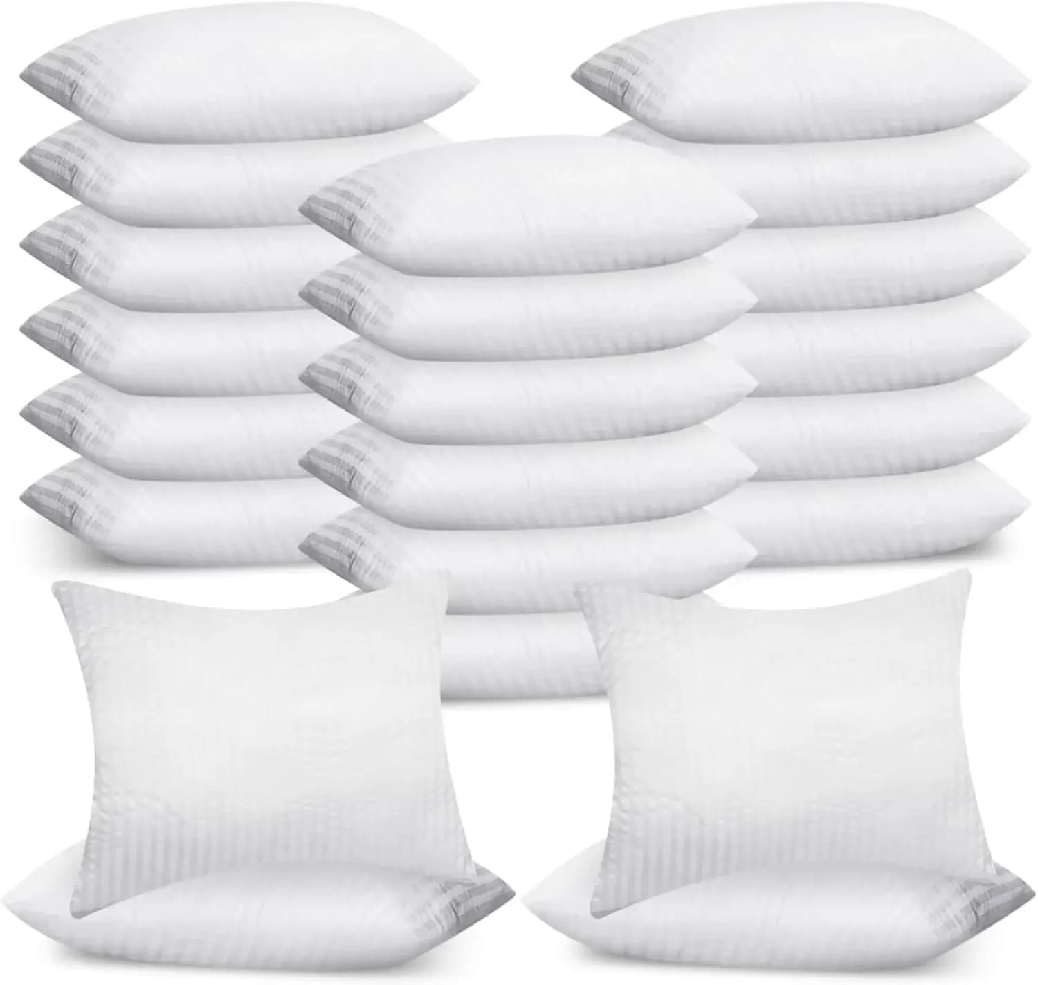20 Pcs Standard Bed Pillows for Sleeping,20 x 26 Inch | Soft, Hotel Bedding Pillows Inserts, for Stomach Side and Back Sleepers,