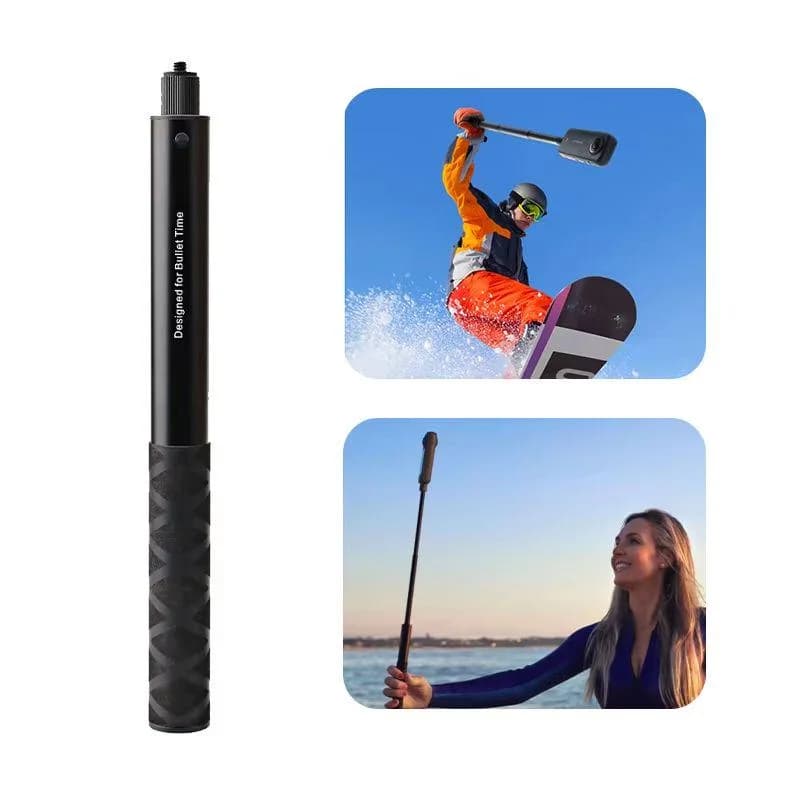 Selfie Ultra Long Carbon Fiber Stick, Invisible Prolonging Auction for Camera for Perfect Photos