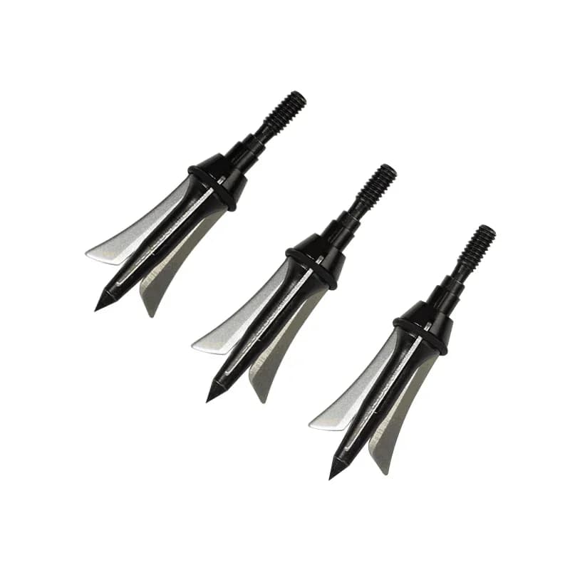 6 pz/lotto Punte da caccia per frecce da tiro con l'arco 100/125 Grains, Accessorio per tiro sportivo all'aperto e caccia